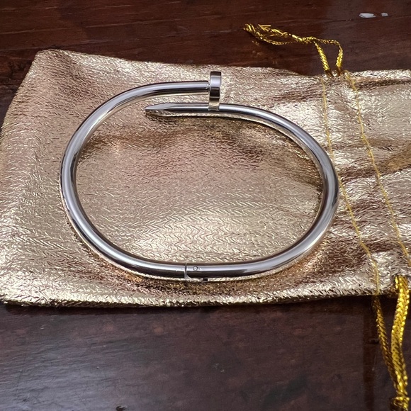 Bracelet Nail Silver/Gold Color - Picture 4 of 7